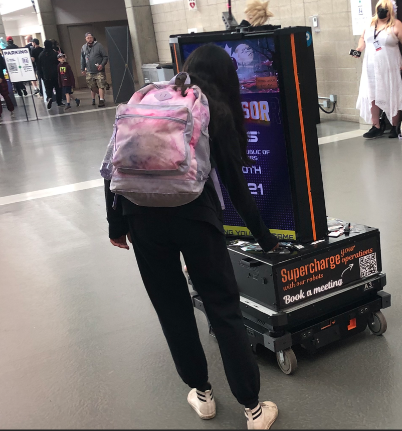 adsy advertising robot from aro